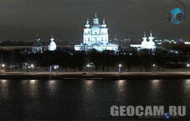 Смольного собора, Нева, Санкт-Петербург
