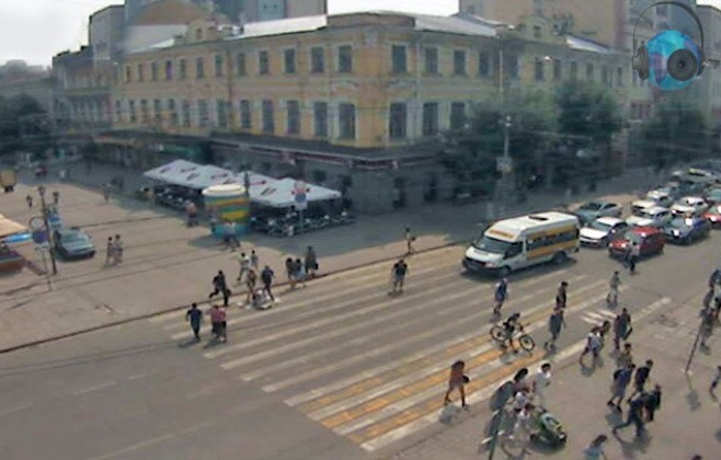 На проспекте Кирова в Саратове